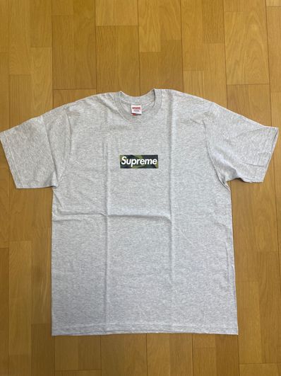 Supreme Box Logo Tee "Ash Grey" (23FW)