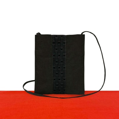 HERMES エルメス エール ライン キャンバス ショルダーバッグ グレー
72621