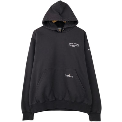 古着 カーハート Carhartt アドバタイジング スウェットプルオーバーパーカー メンズL相当/eaa671684
