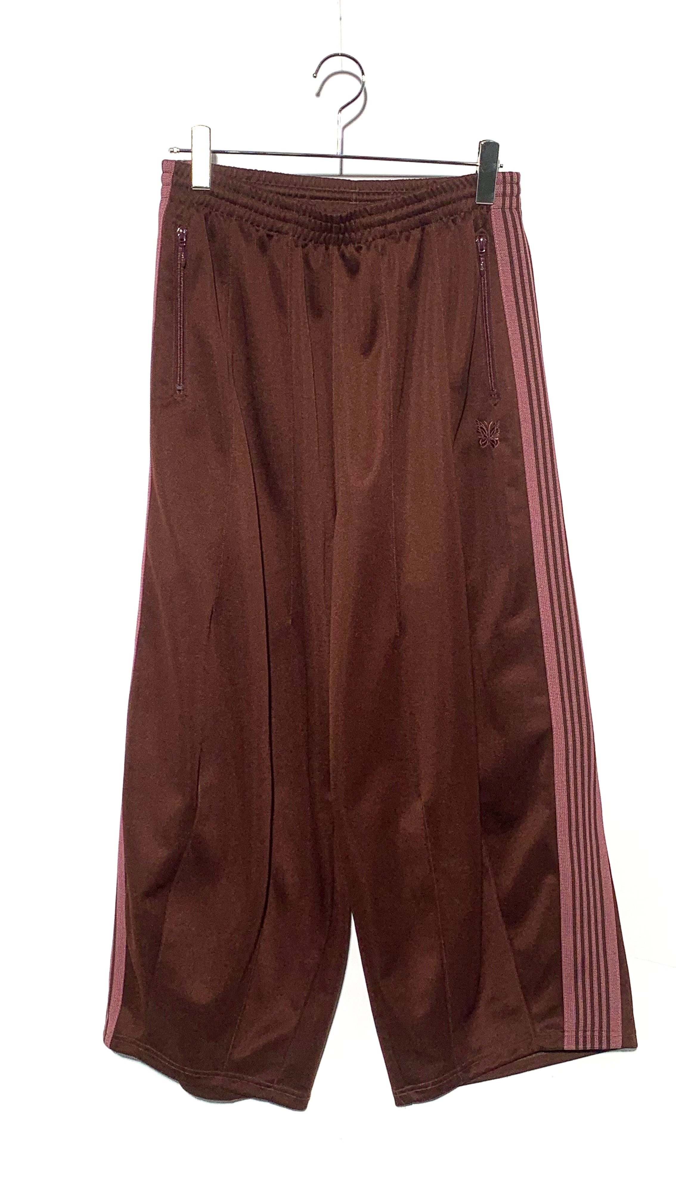 NEEDLES H.D. Track Pant - Poly Smooth "Brown"