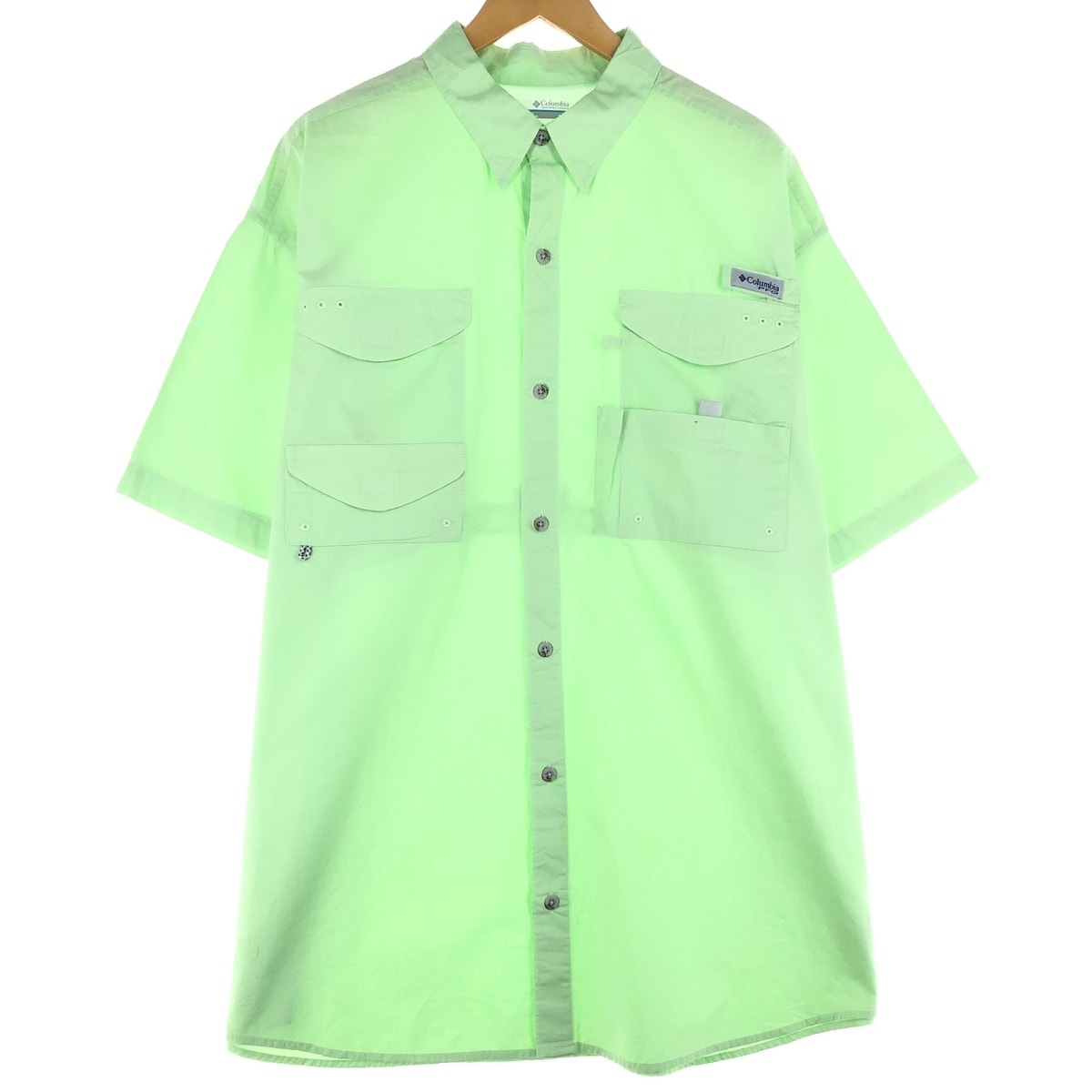 古着 コロンビア Columbia PFG 半袖 フィッシングシャツ メンズXL/eaa442271