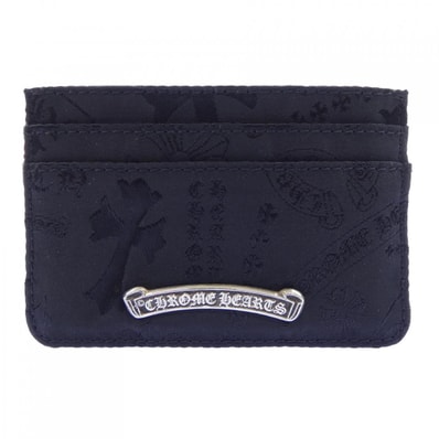 クロムハーツ CHROME HEARTS DOUBLE SIDE MULTI MOTIF CARD CASE