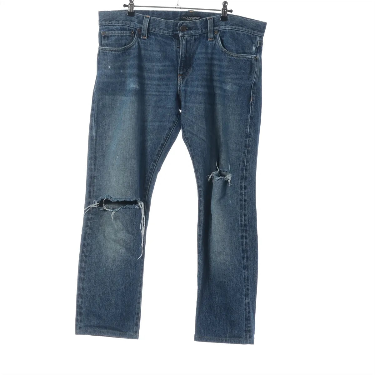 ■美品 ドルチェアンドガッバーナ ダメージ加工 50デニムパンツ