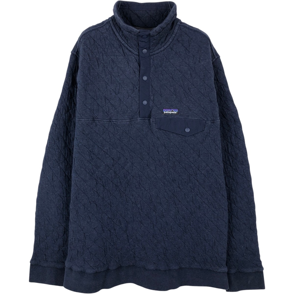 古着 パタゴニア Patagonia ORGANIC COTTON オーガニックコットン キルトスナップT 25371SP20 ハーフスナップ スウェットシャツ トレーナー メンズXL相当/eaa670633