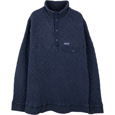 古着 パタゴニア Patagonia ORGANIC COTTON オーガニックコットン キルトスナップT 25371SP20 ハーフスナップ スウェットシャツ トレーナー メンズXL相当/eaa670633