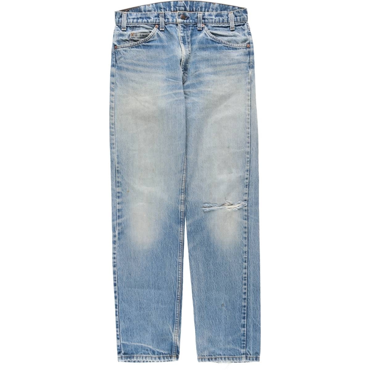 古着 80年代 リーバイス Levi's 20505-0217 オレンジタブ テーパードデニムパンツ USA製 メンズw32相当 ヴィンテージ/eaa634273