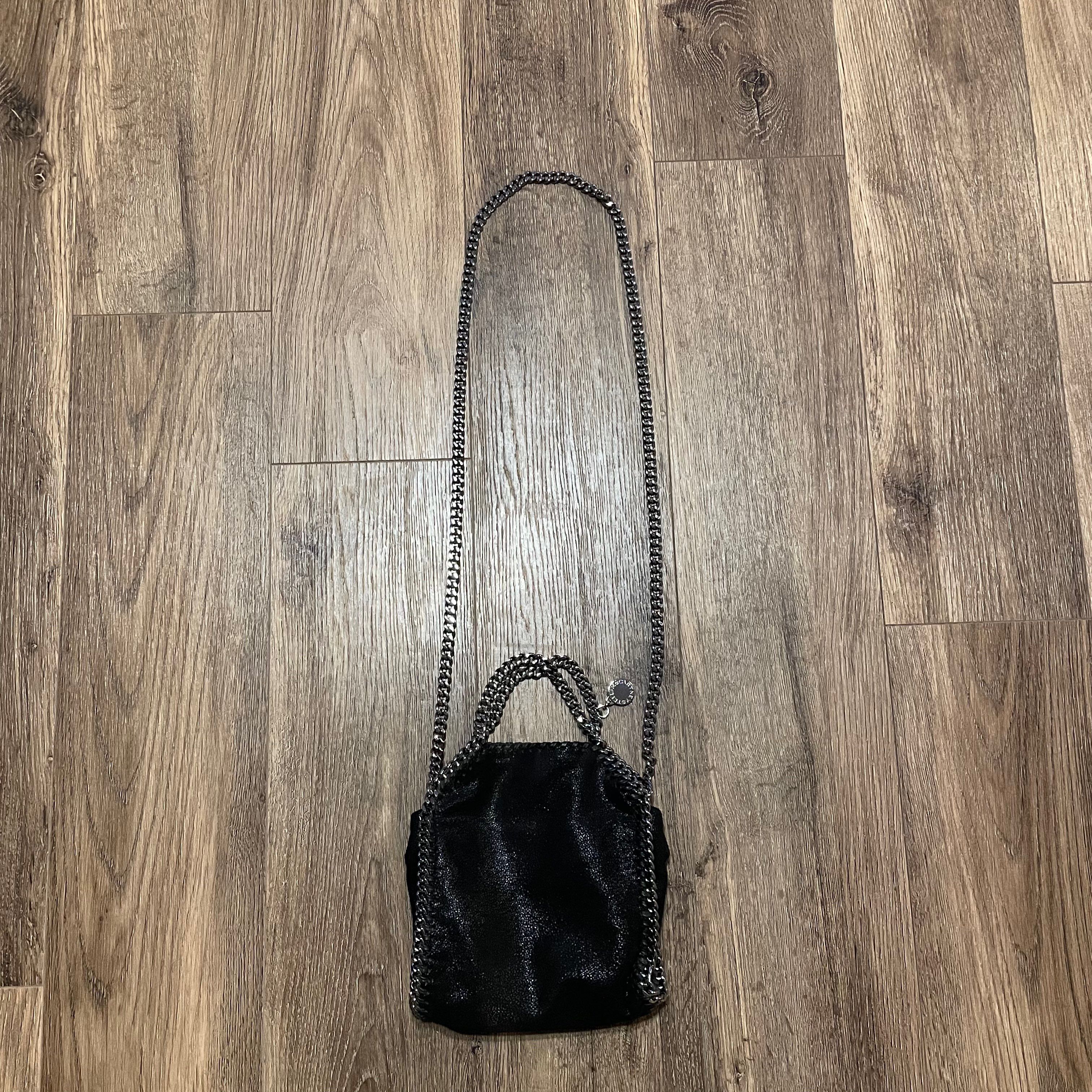 Stella McCartney Falabella Tiny Tote "Black"