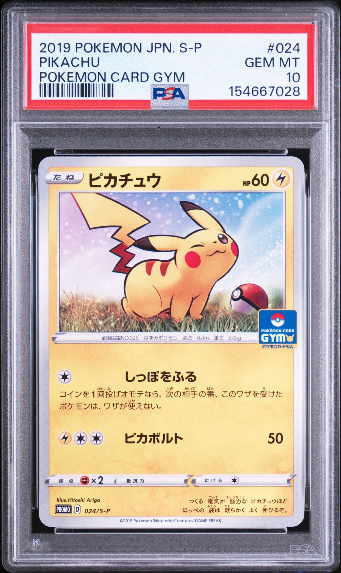 ピカチュウ: プロモ P [S-P 024](ポケモンカードゲーム ソード&シールド 「プロモカードパック 第1弾」)