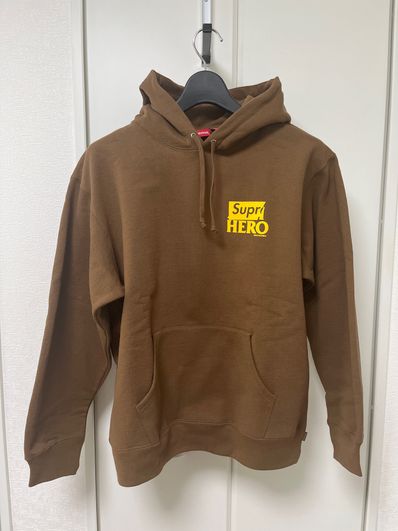 Supreme / ANTIHERO Hooded Sweatshirt "Brown"