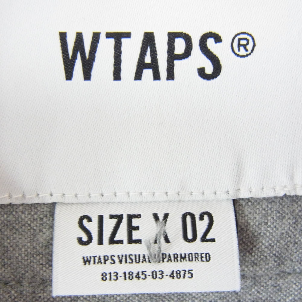C (やや傷や汚れあり)】WTAPS ダブルタップス 19SS 191TQDT-SHM03