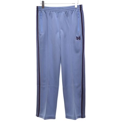 Needles NARROW TRACK PANT - POLY SMOOTH "Sax"