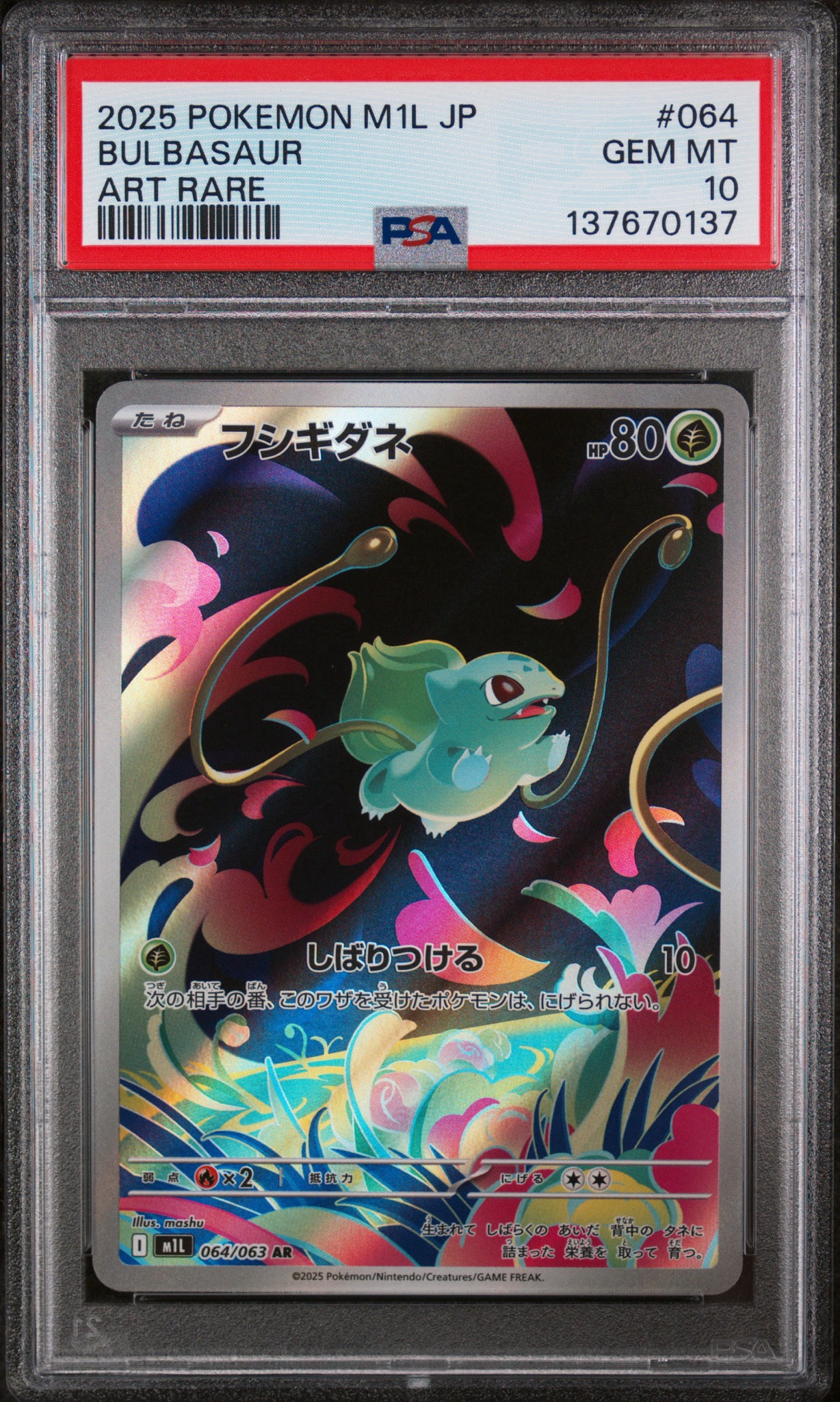 フシギダネ AR [M1L 064/063](拡張パック「メガブレイブ」)通販・買取