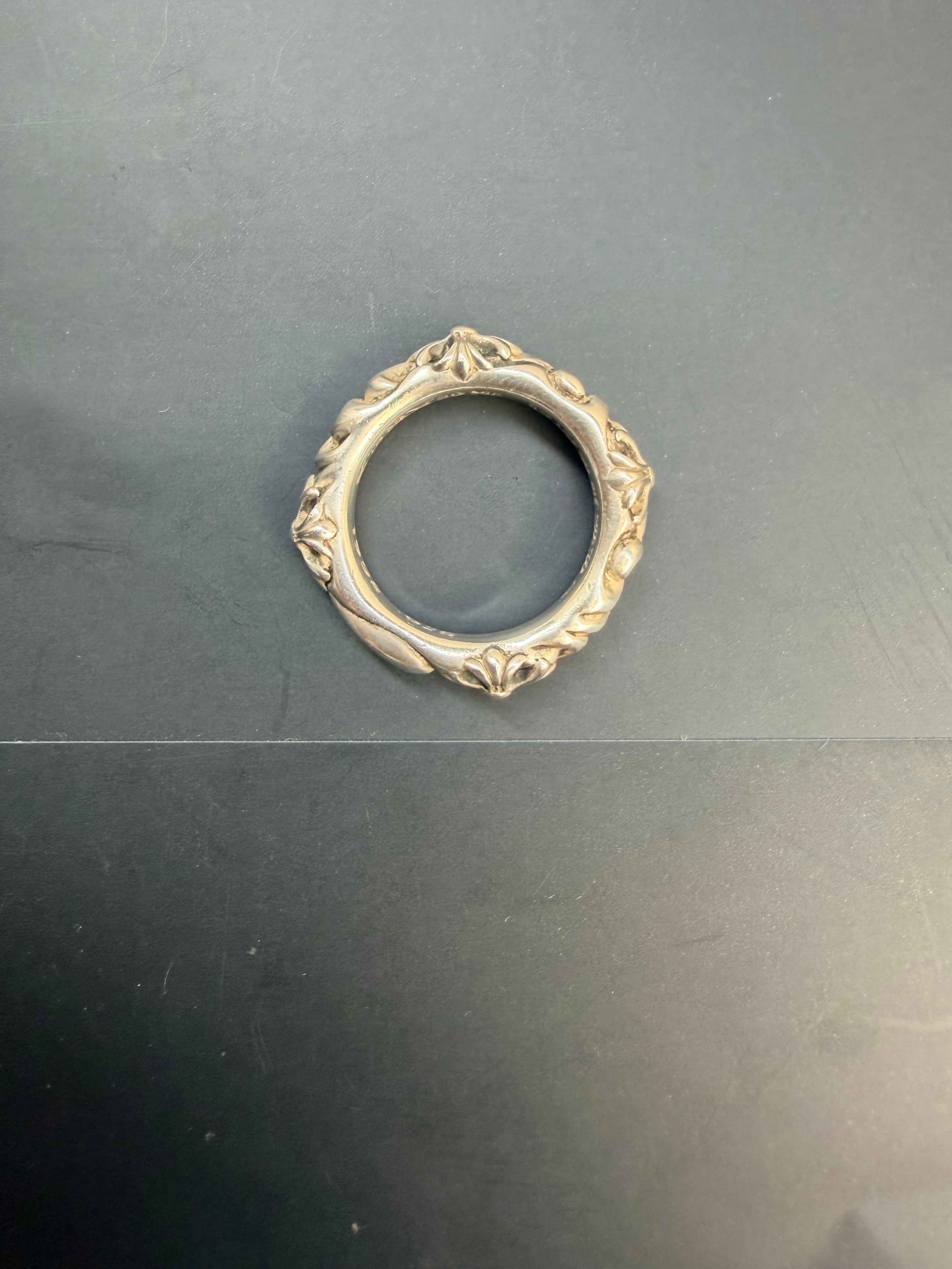 クロムハーツ SBT バンド リング "シルバー"