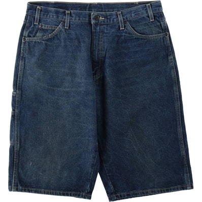 古着 00年代~ ディッキーズ Dickies デニムショーツ ハーフパンツ ジョーツ メンズw37相当/eaa620232