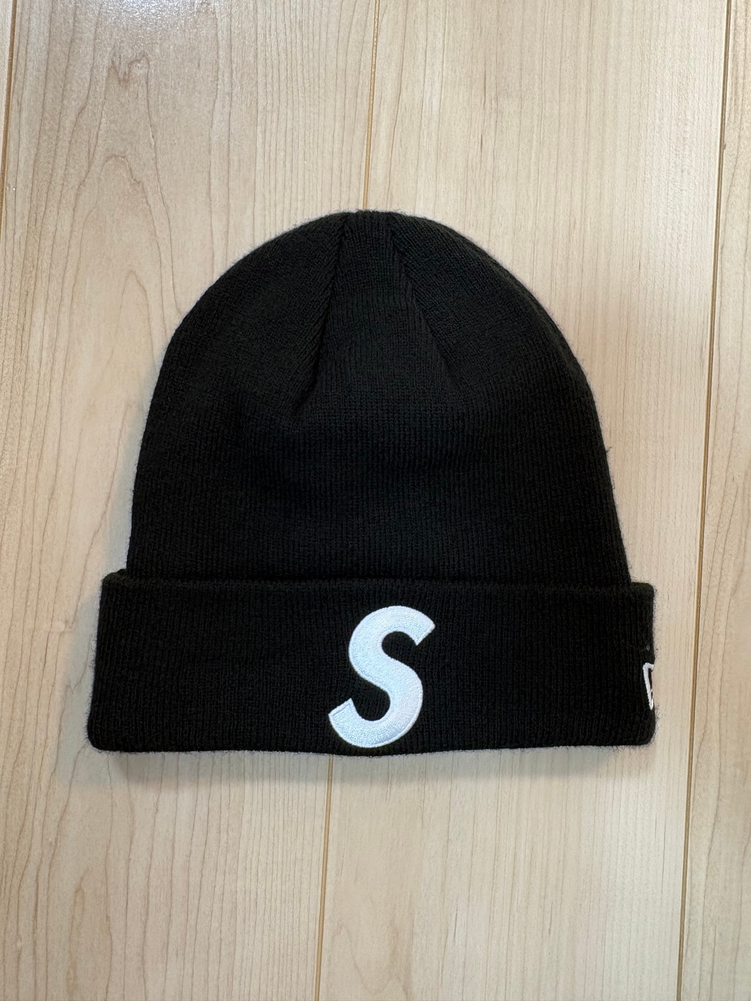Supreme New Era S Logo Beanie "Black" (23FW)