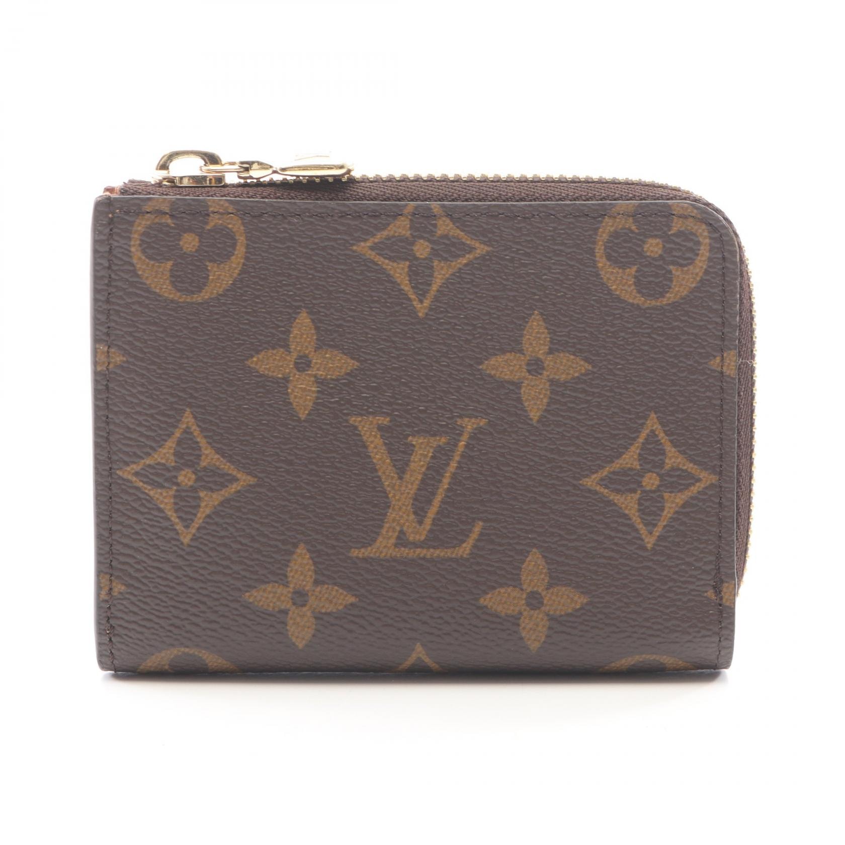 ルイ・ヴィトン LOUIS VUITTON ポルトフォイユ ノア コンパクト コインケース 財布 レザー PVC モノグラム レディース ブラウン系 M83476 【中古】