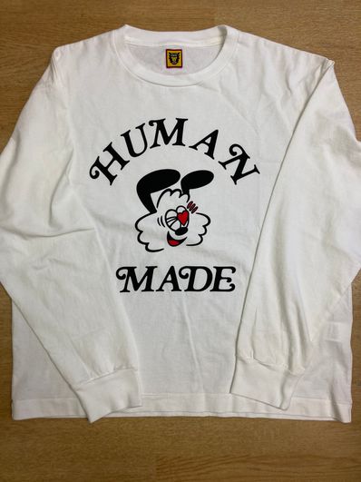 HUMAN MADE GDC Valentine's Day L/S T-Shirt "White" / VERDY