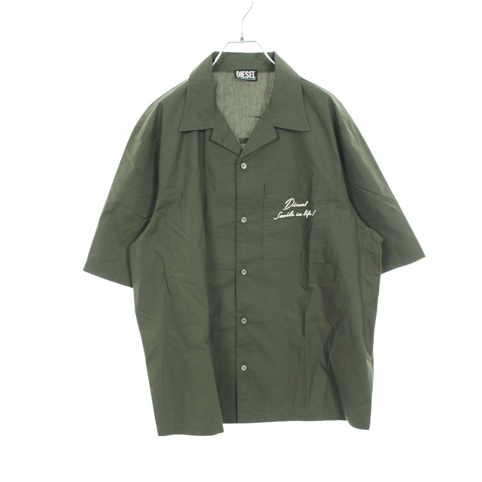 ディーゼル DIESEL 衣料品 トップス コットン メンズ グリーン系 【中古】