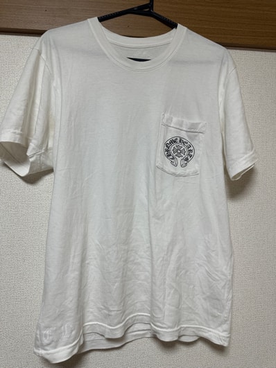 Chrome Hearts Horseshoe Logo Pocket T-Shirt "White"