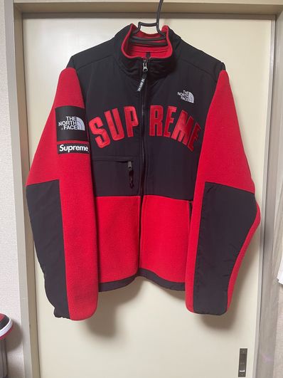 Supreme x The North Face Arc Logo Denali Fleece Jacket "Red"