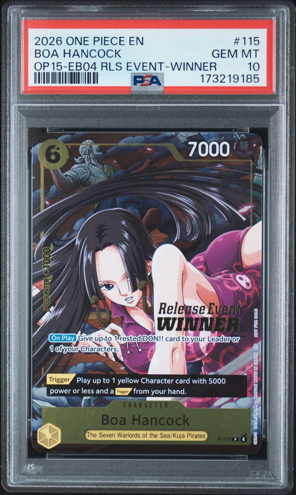 ボア・ハンコック P :優勝記念品 [P-115]【英語版】(プロモーション