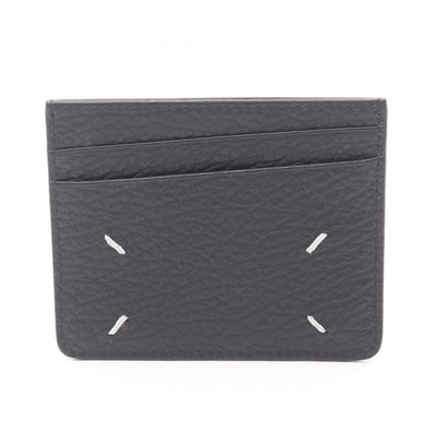 メゾン マルジェラ Maison Margiela カードケース アクセサリー レザー メンズ レディース ブラック系 SA1VX0006P4455T8013 【新品】