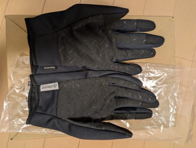 Supreme Windstopper Zip Gloves "Black"