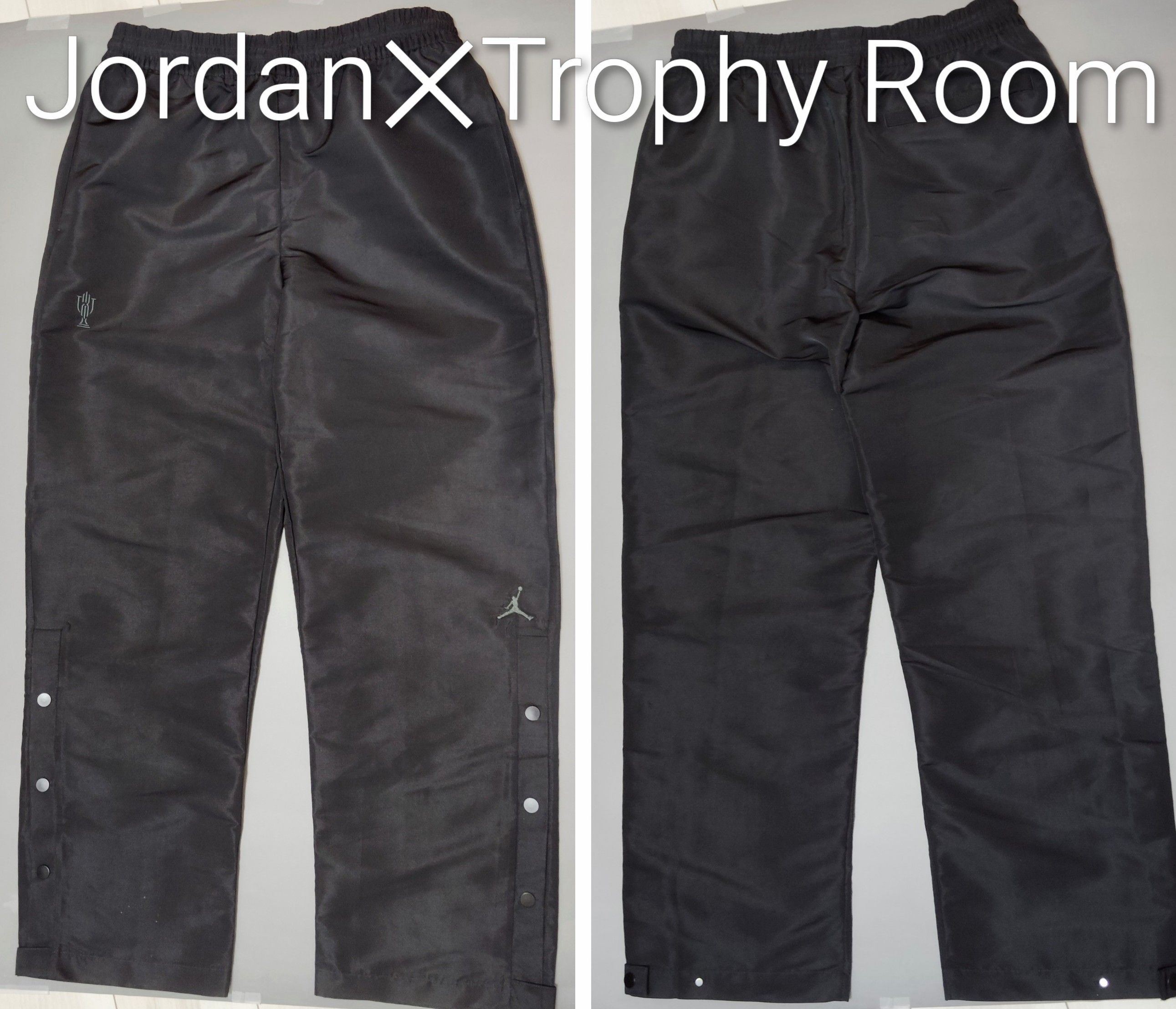 Nike Jordan x Trophy Room Men's Tear Away Pants "Black"