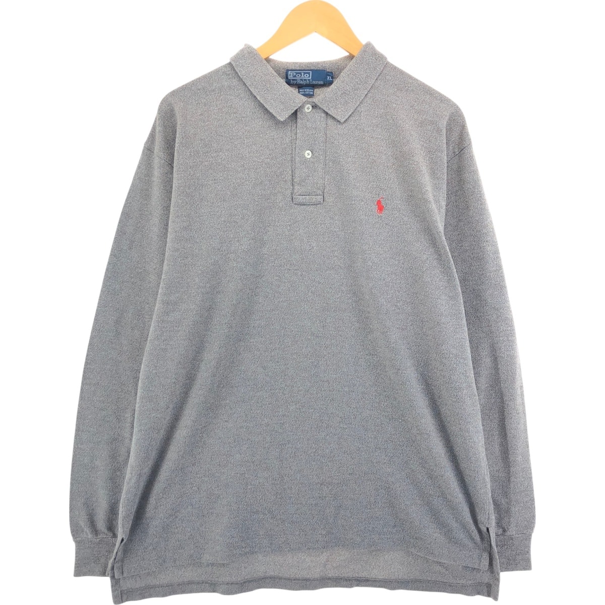 古着 ラルフローレン Ralph Lauren POLO by Ralph Lauren 長袖 ポロシャツ メンズXL相当/eaa562410