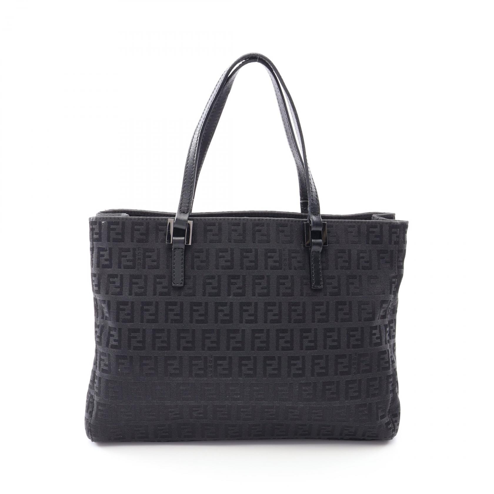 D (傷や汚れあり)】フェンディ FENDI ズッキーノ ハンドバッグ