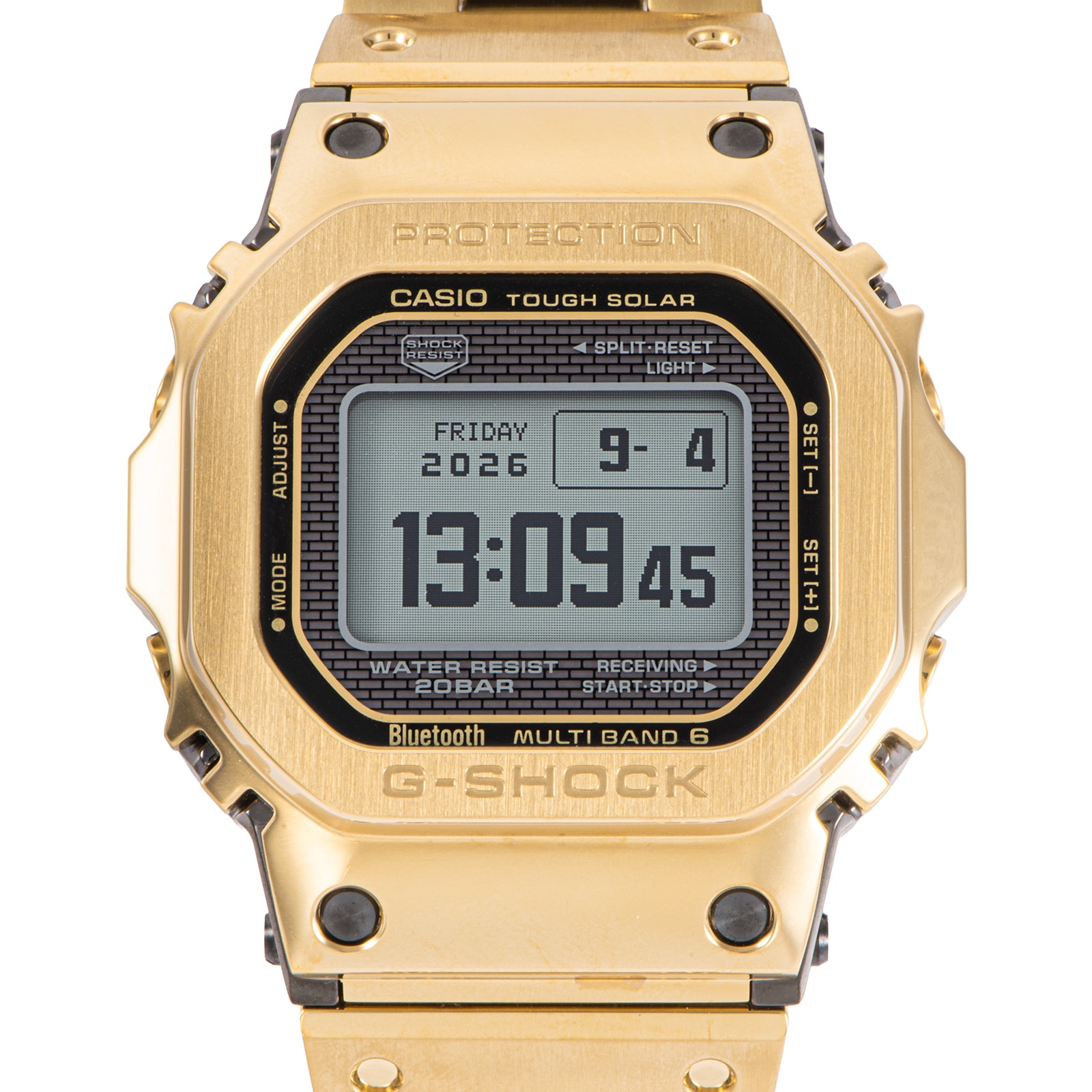 CASIO カシオ Gショック 5000シリーズ GMW-BZ5000GD-9JF 保証書2026年 ステンレススチール GP【中古】