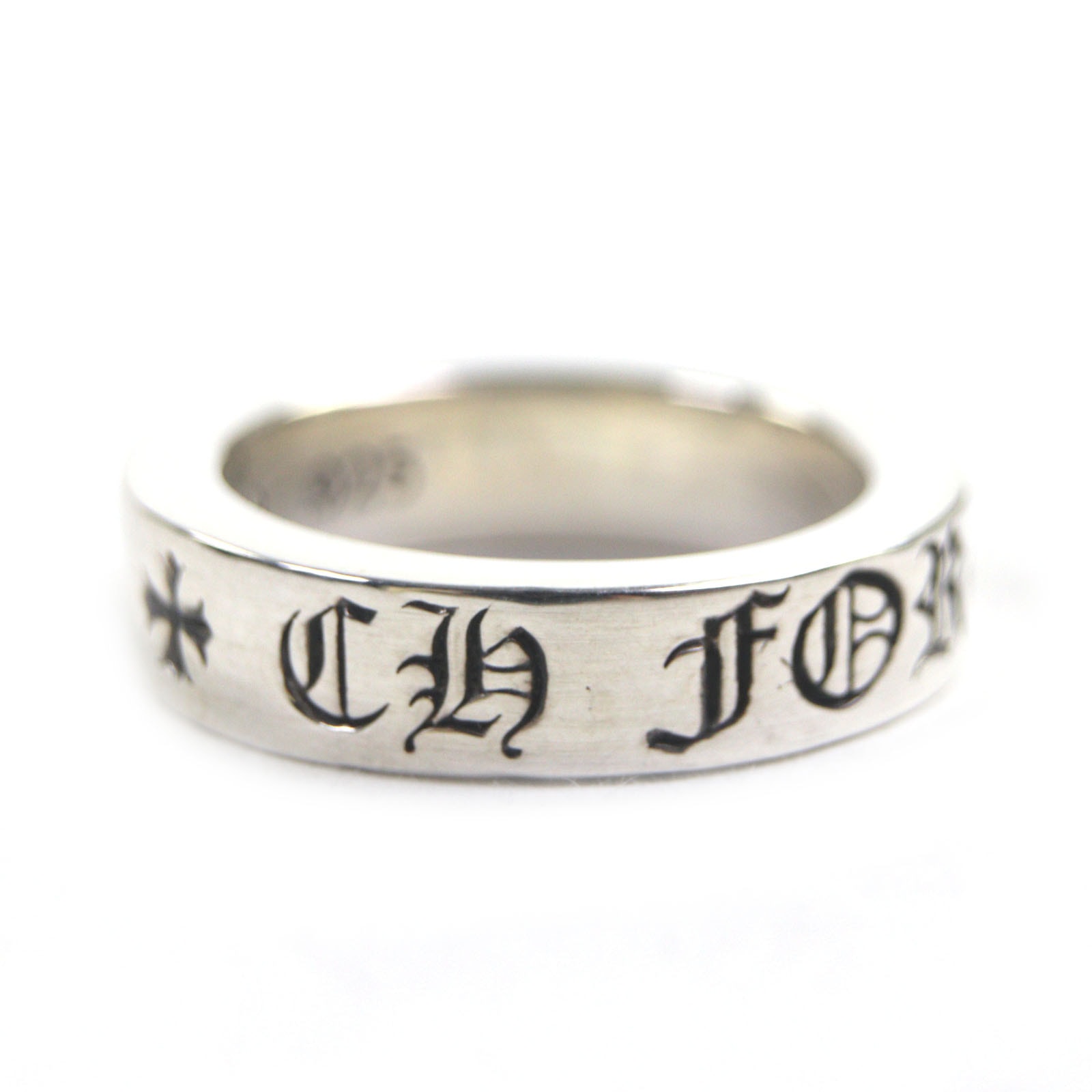 極美品 クロムハーツ スペーサーリング フォーエバー 6mm シルバー メンズ