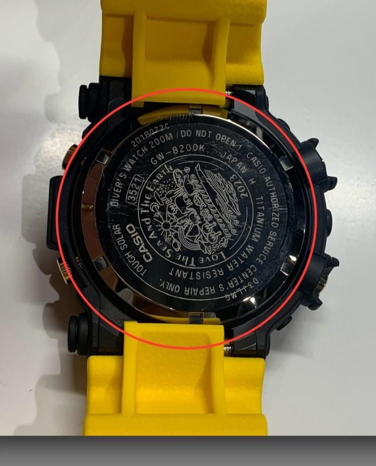 Casio G-Shock x ICERC Japan Master of G - Sea Frogman GW-8200K-9JR "Black/Yellow"