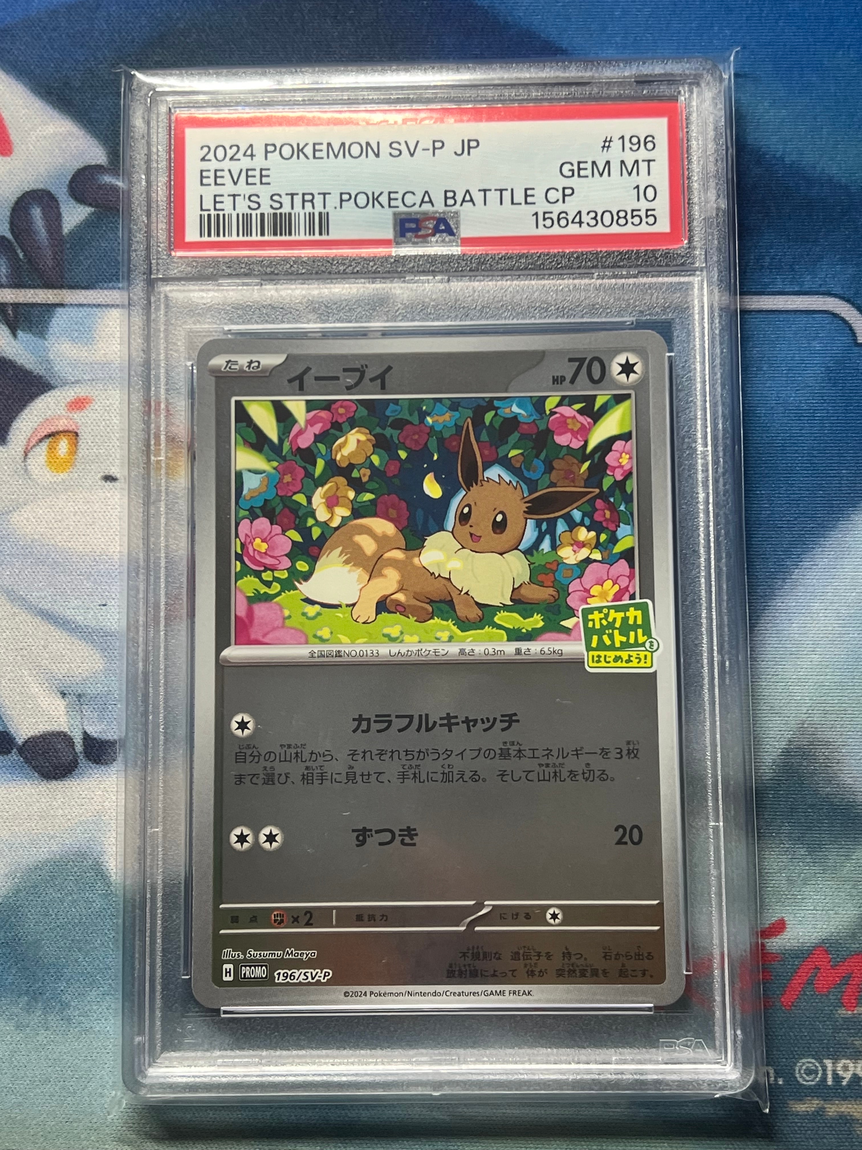 イーブイ P [SV-P-SM 196](プロモカードパック「ポケカバトルをはじめ