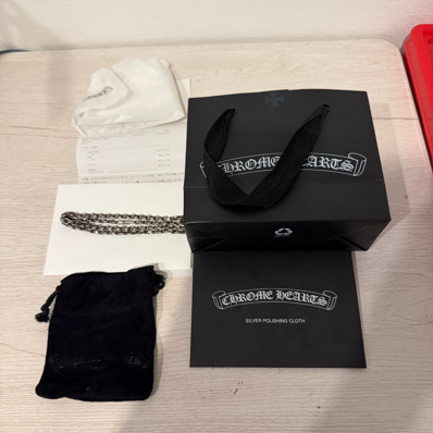 Chrome Hearts Paper Chain Necklace "Silver"