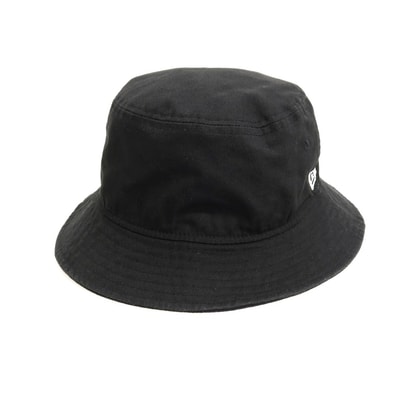 【中古】ニューエラ NEW ERA コットン バケットハット 帽子 ブラック【サイズL/XL】【メンズ】