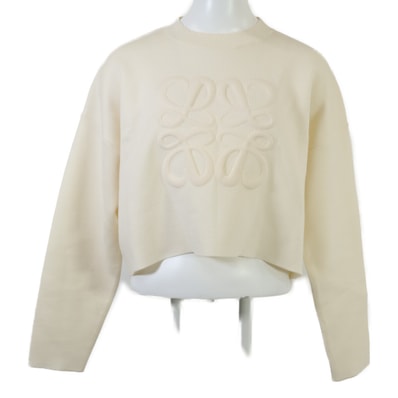 ロエベ 【国内正規】S540Y14KBG アナグラム ショート丈 ニットセーター S