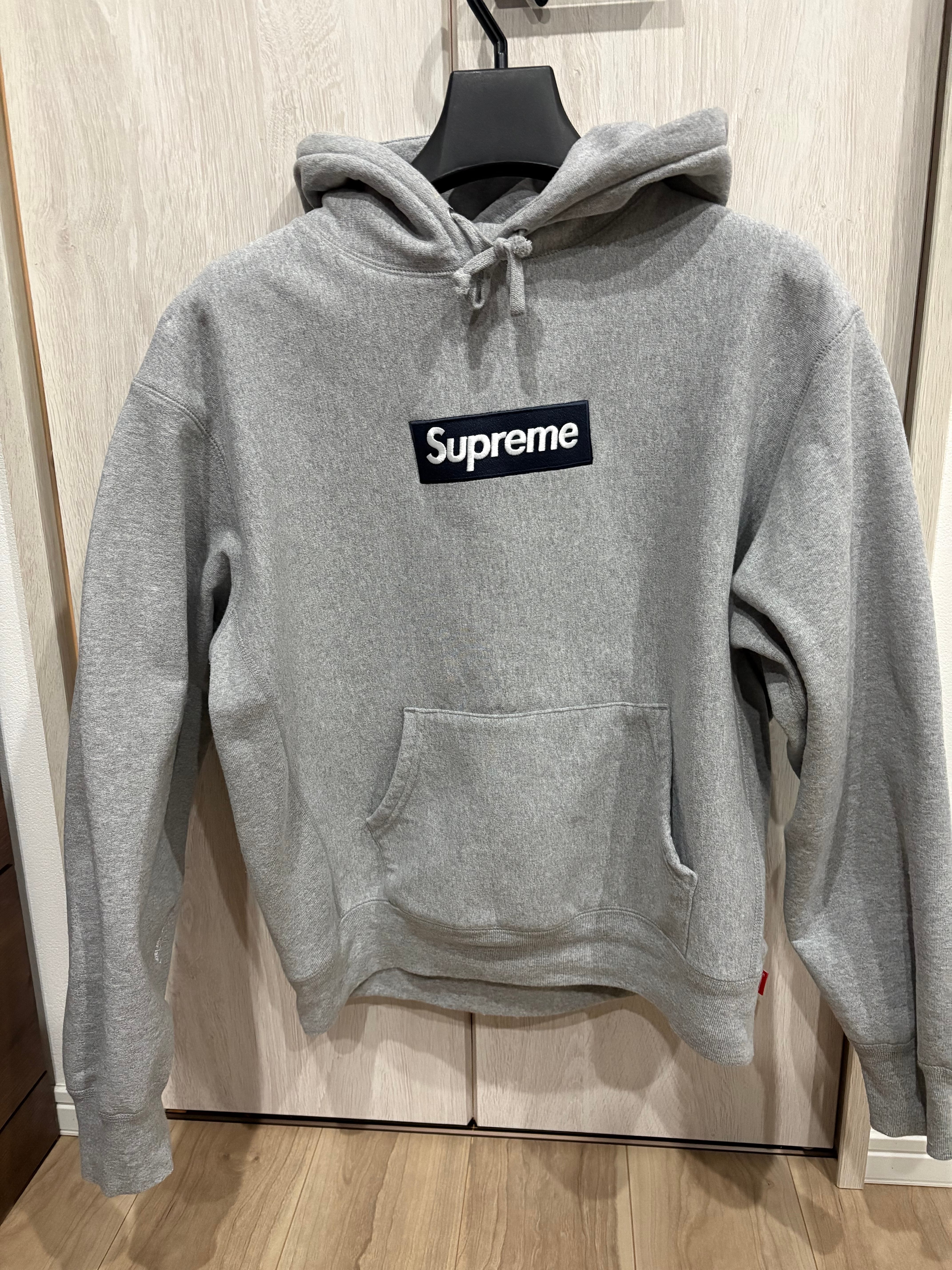 Supreme Box Logo Hooded Sweatshirt (25FW) "Heather Grey"