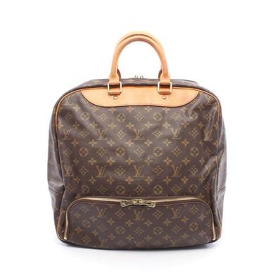 ルイ・ヴィトン LOUIS VUITTON エヴァジオン モノグラム ボストンバッグ バッグ PVCコーティングキャンバス レザー メンズ レディース ブラウン系 M41443 【中古】
