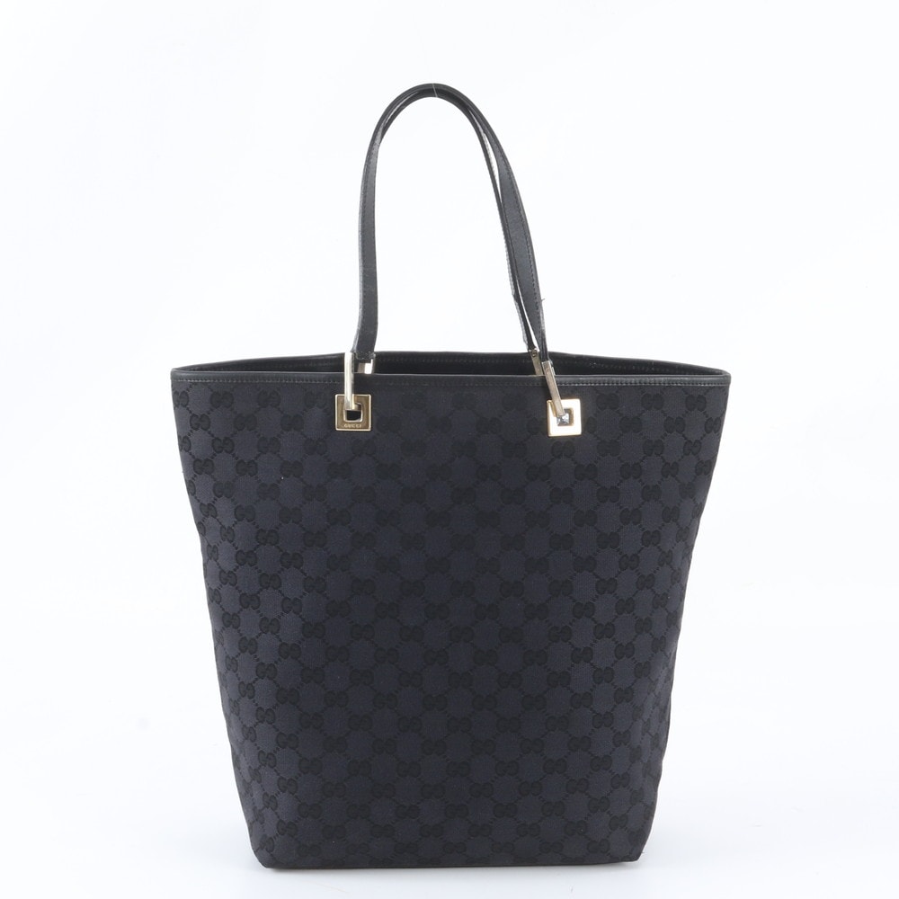■美品 グッチ GGキャンバス 002-1098 トート バッグ