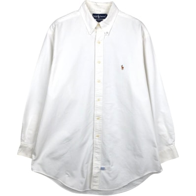 古着 ラルフローレン Ralph Lauren YARMOUTH 長袖 ボタンダウンシャツ メンズL相当/eaa662943