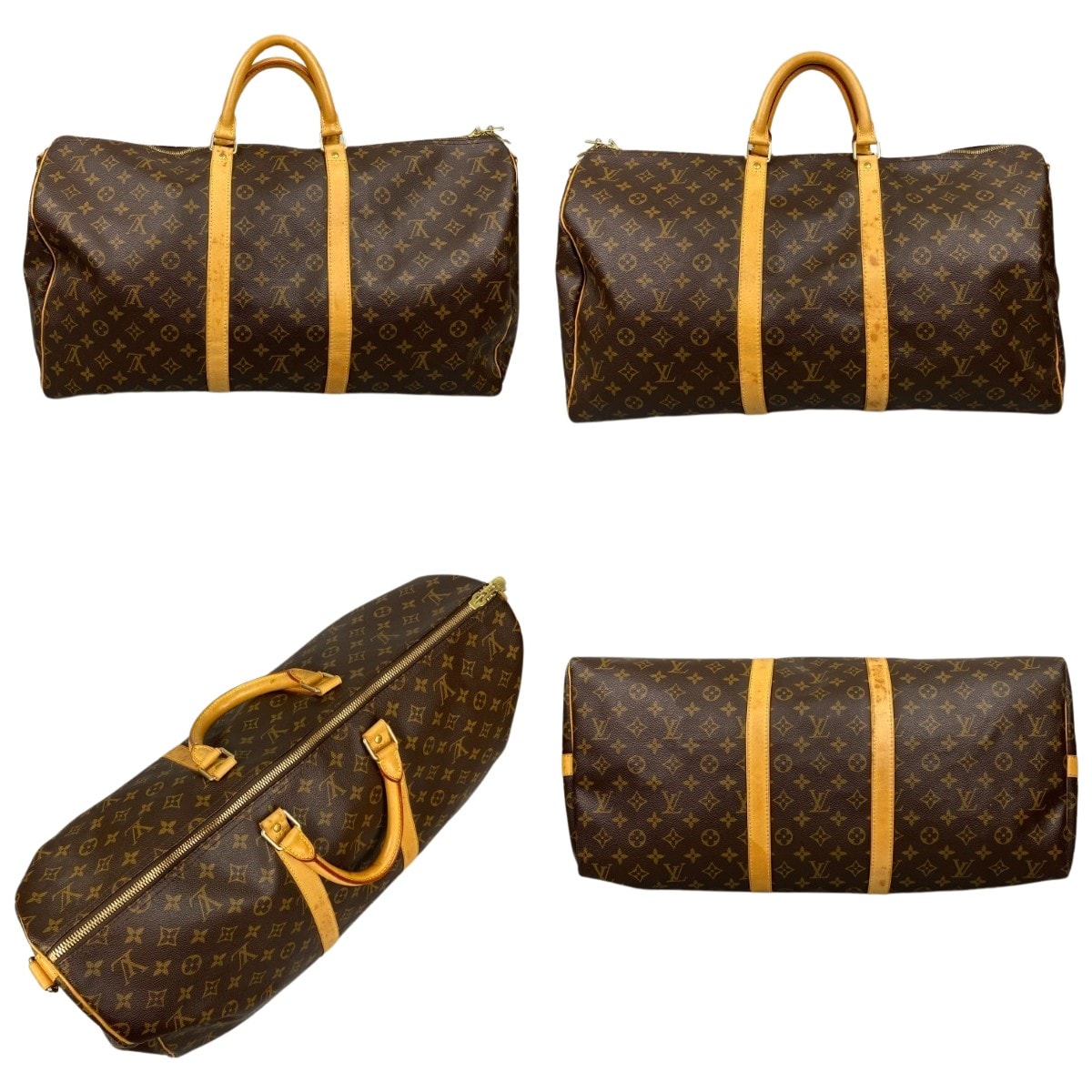 ##LOUIS VUITTON ルイヴィトン モノグラム キーポル・バンドリエール 55 ボストンバッグ  M41414