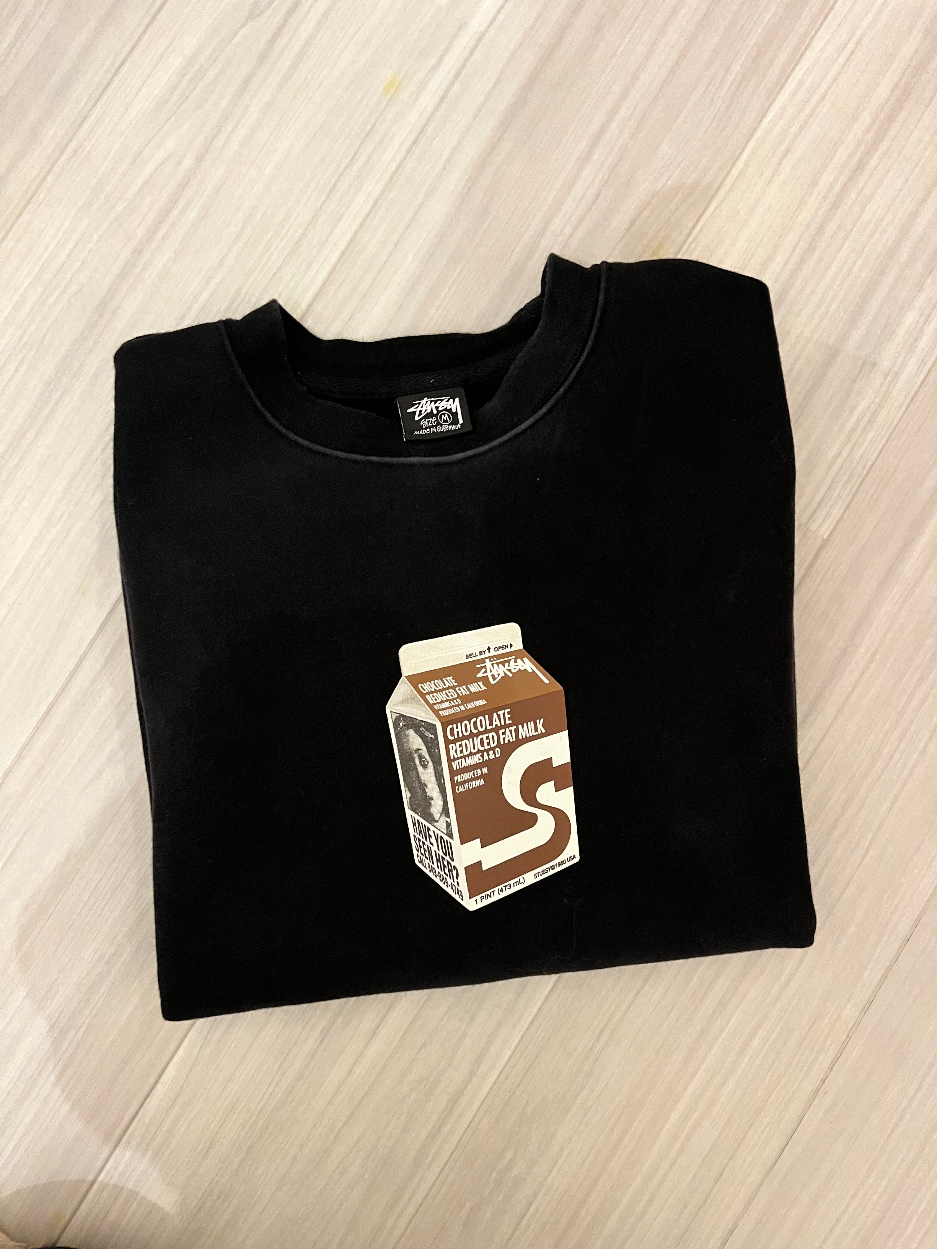 Stussy Milk Crew "Black" (FA24)