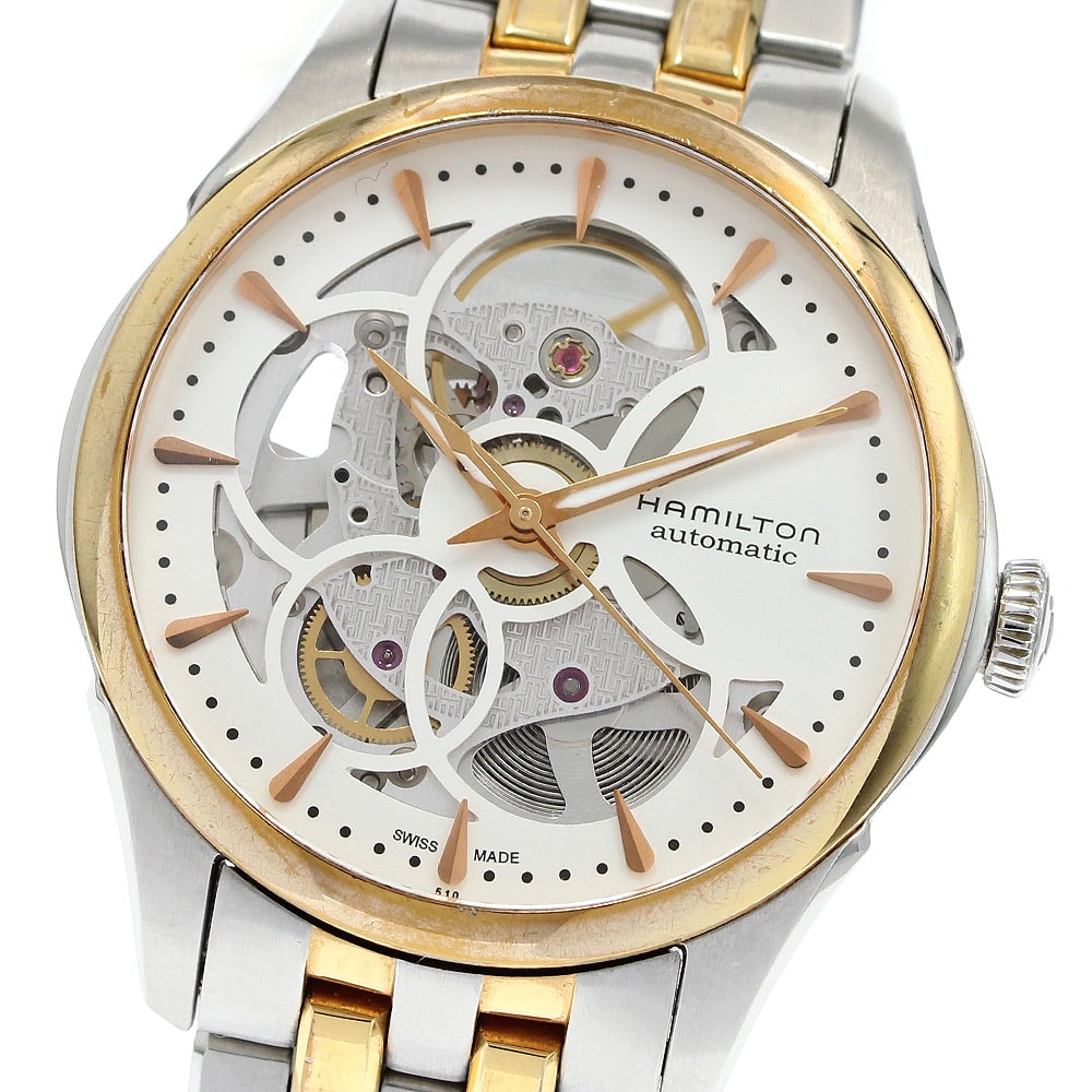 ハミルトン ジャズマスター H324250 自動巻き ボーイズ 【中古】