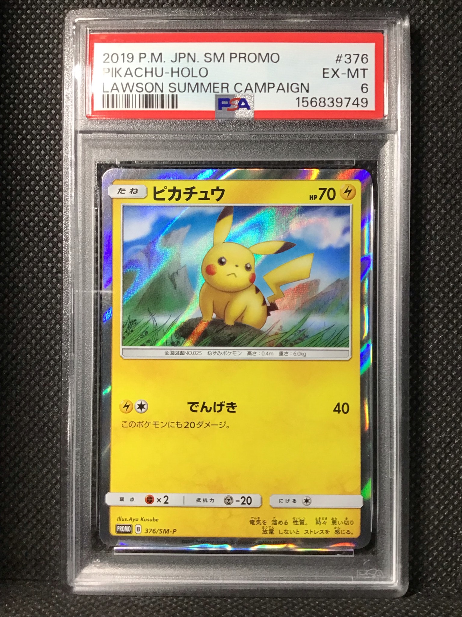 ピカチュウ: プロモ [SM-P 376](プロモーションカード「SM-P」)