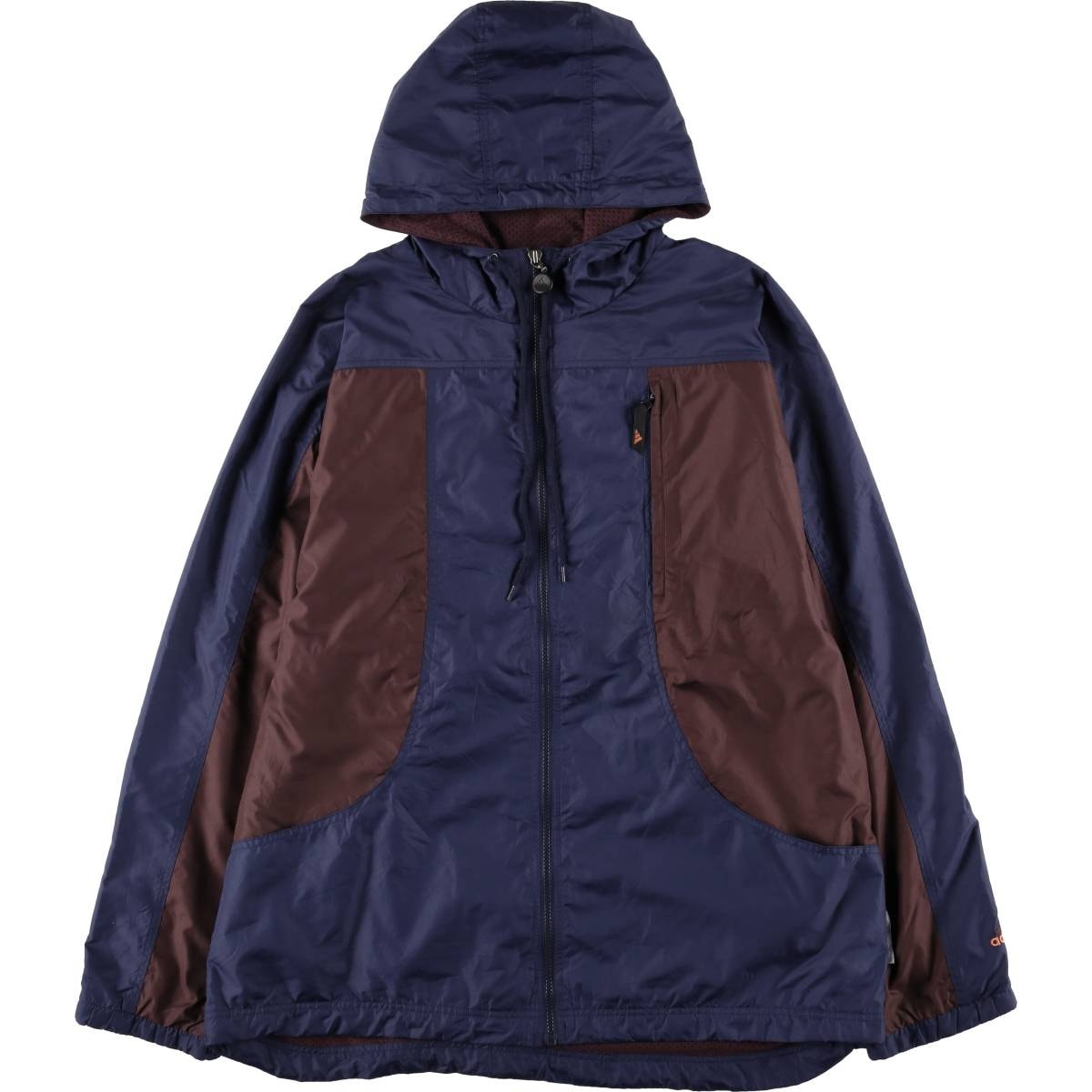 古着 90年代 アディダス adidas フード付き ウインドブレーカー メンズXL相当 ヴィンテージ/eaa583882