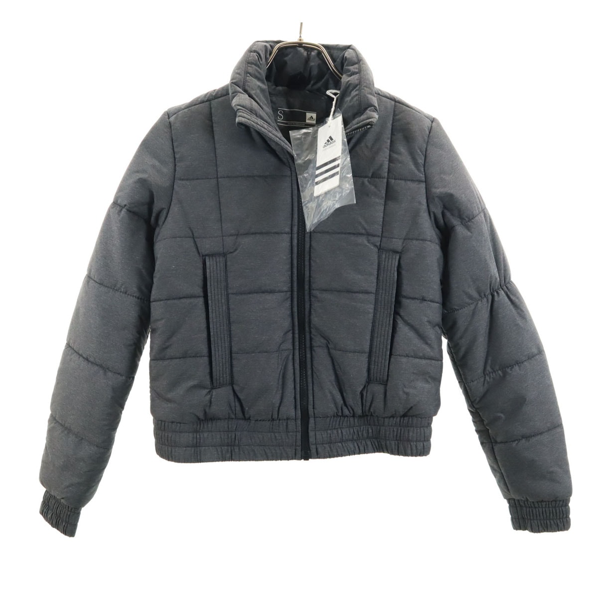 未使用 adidas アディダス 中綿ジャケット S チャコールグレー