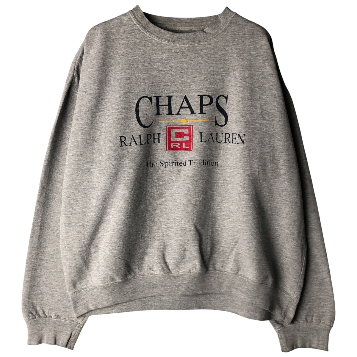古着 ラルフローレン Ralph Lauren CHAPS チャップス ロゴスウェットシャツ トレーナー メンズL相当/eaa597790