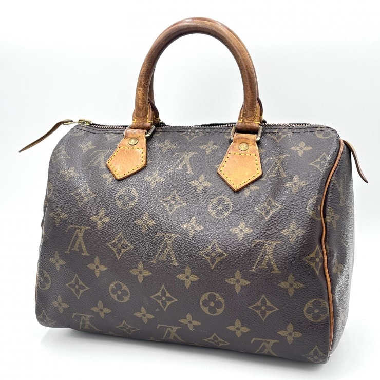 LOUIS VUITTON(ルイヴィトン)スピーディ25 ヴィンテージ ハンドバッグ ミニボストンバッグ モノグラム ブラウン レディース M41528【中古】