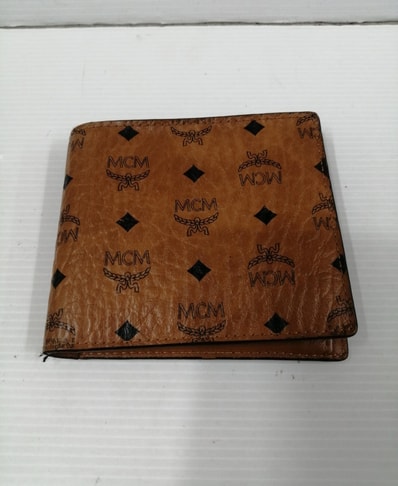MCM Bi-Fold Wallet "Cognac"
